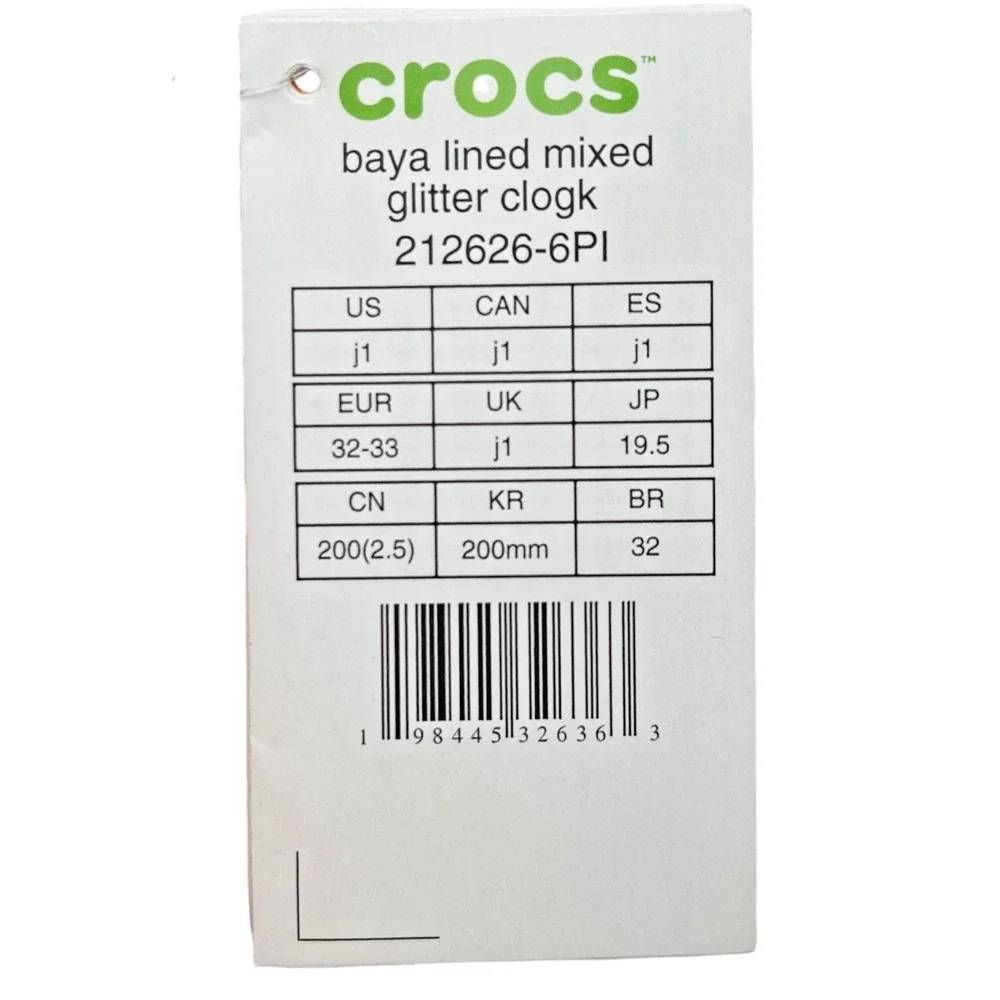 CROCS new tags